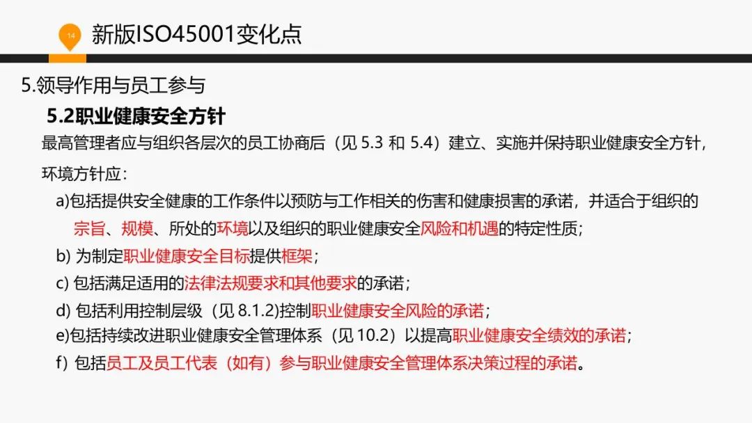 ISO 45001标准基础知识介绍