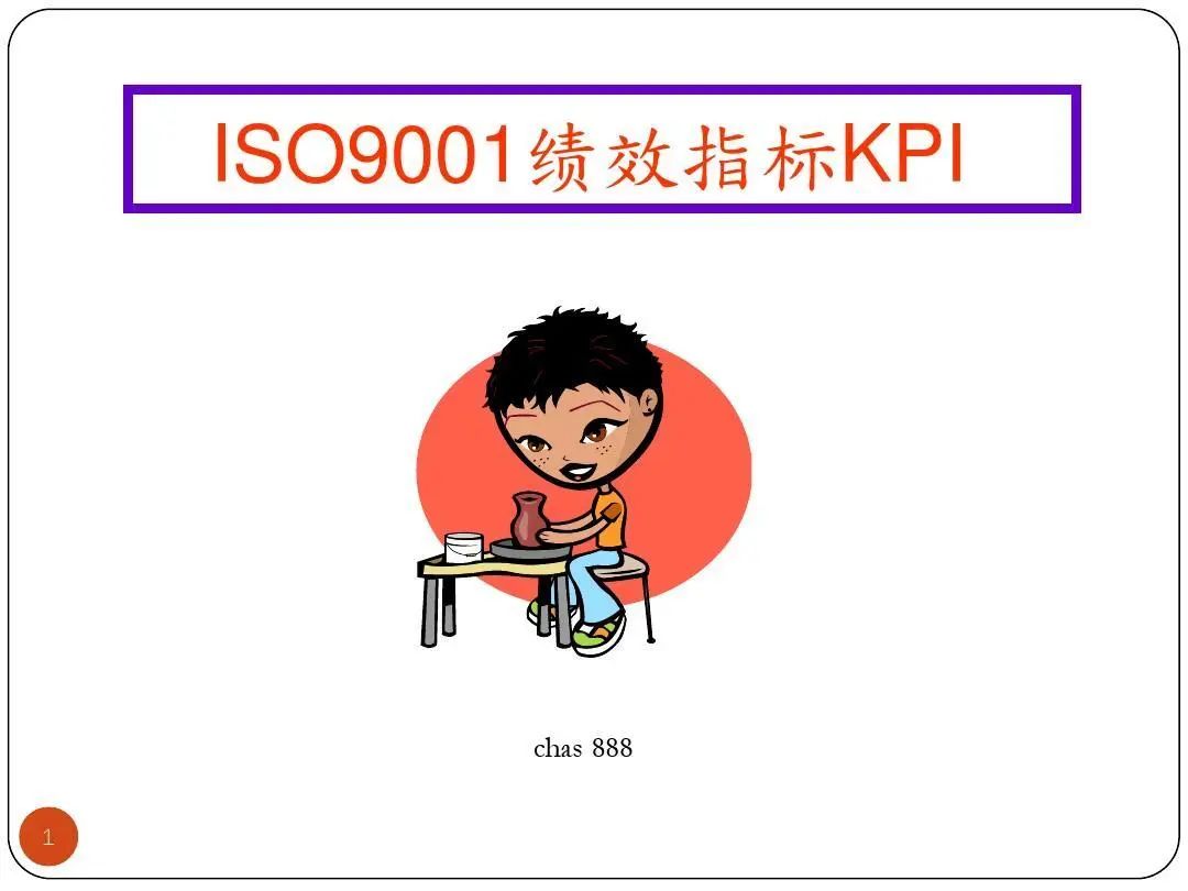 ISO9001质量目标及KPI指标分解