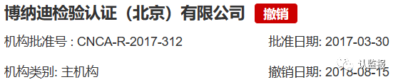 54家iso认证机构被撤销《认证机构批准书》