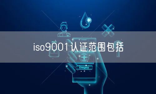 iso9001认证范围包括(30)