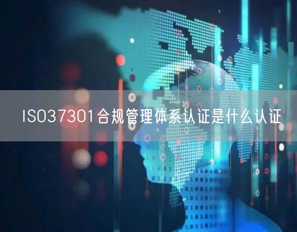 ISO37301合规管理体系认证是什么认证(0)